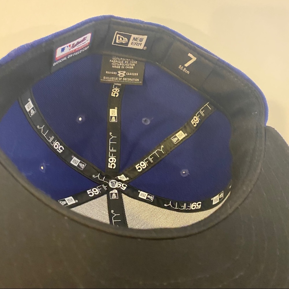 Los Angeles Dodgers Hat Fitted New Era Size 7 - Picture 3 of 3